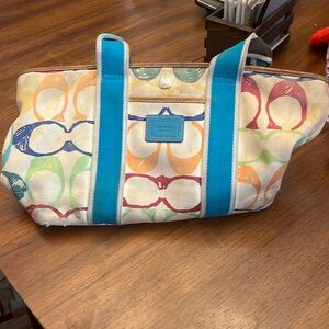Coach bag very loved